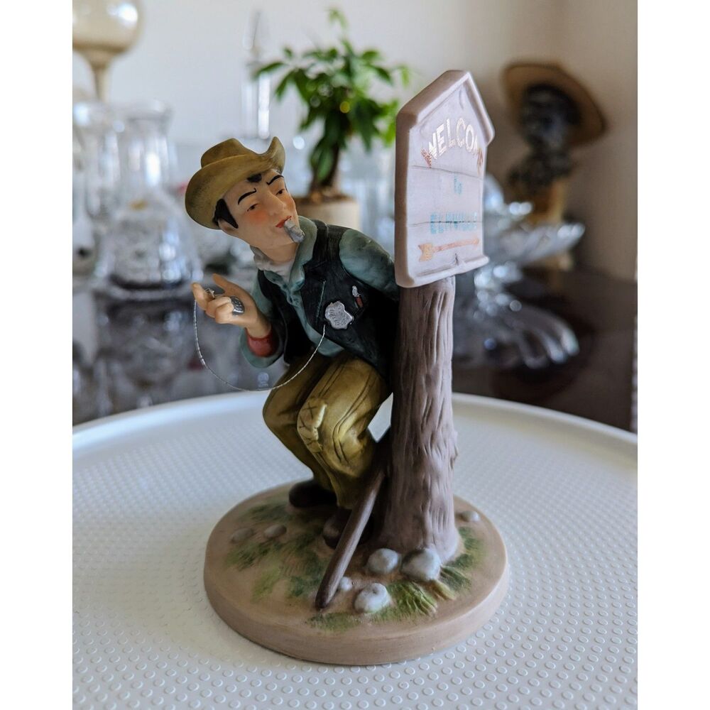 Norman Rockwell "Speed Trap" Figurine